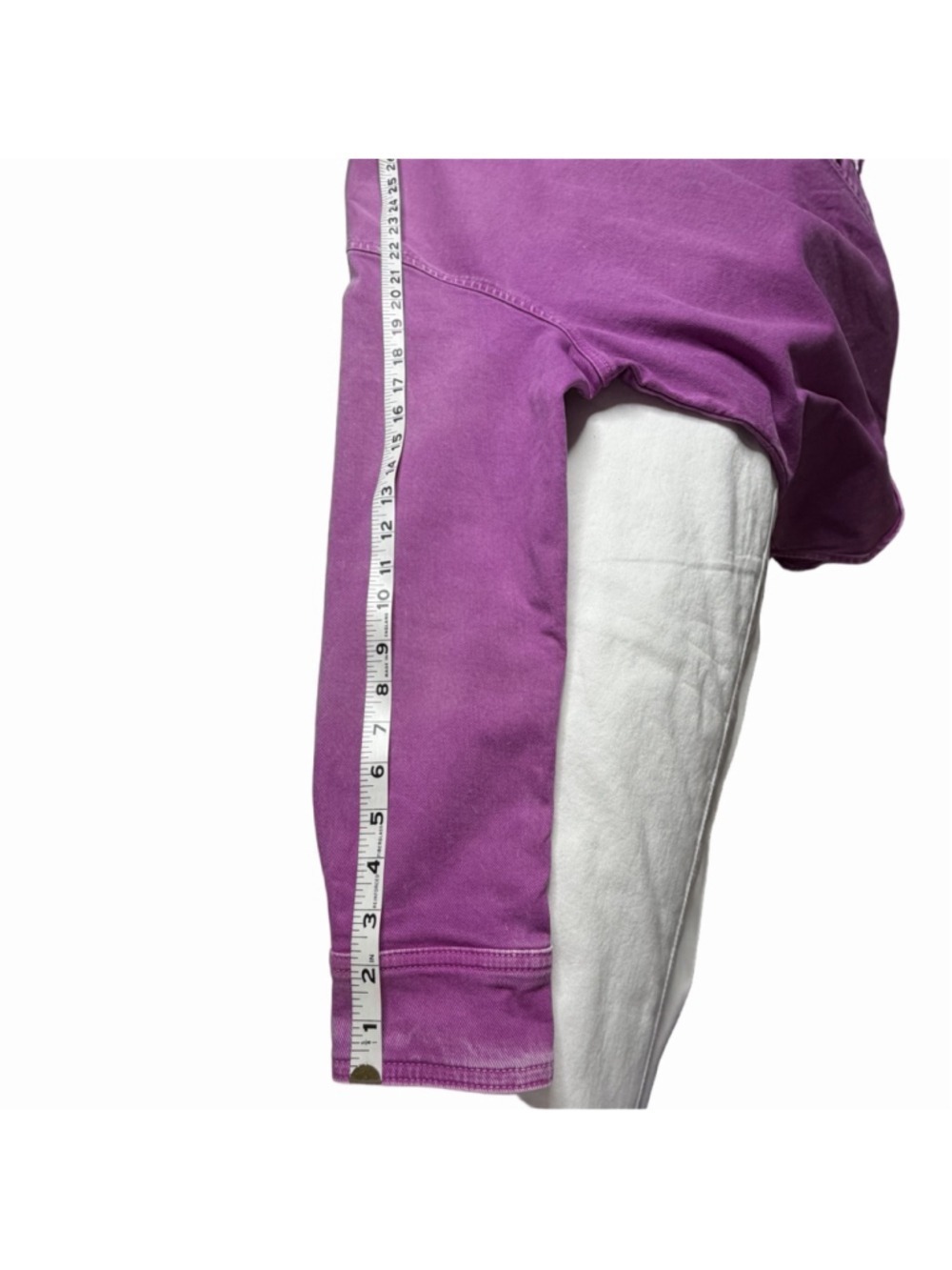 Won Hundred Purple Orchid Zara Heavy Oversized Denim Jacket Top 38 - Picture 9 of 11